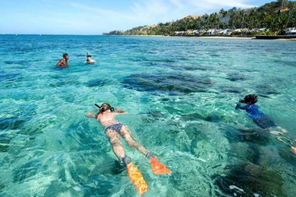 Mana Lagoon Backpackers Villa Exterior foto